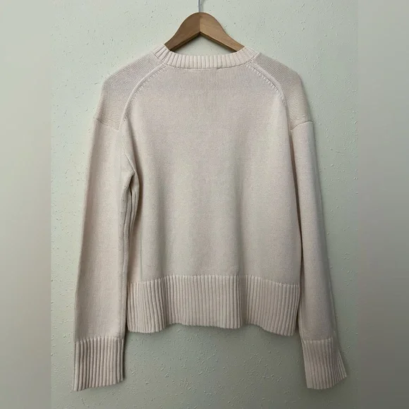 NWT Everlane Organic Cotton The Boxy Sweater in Everyday Cotton Canvas Size XS - Picture 5 of 13